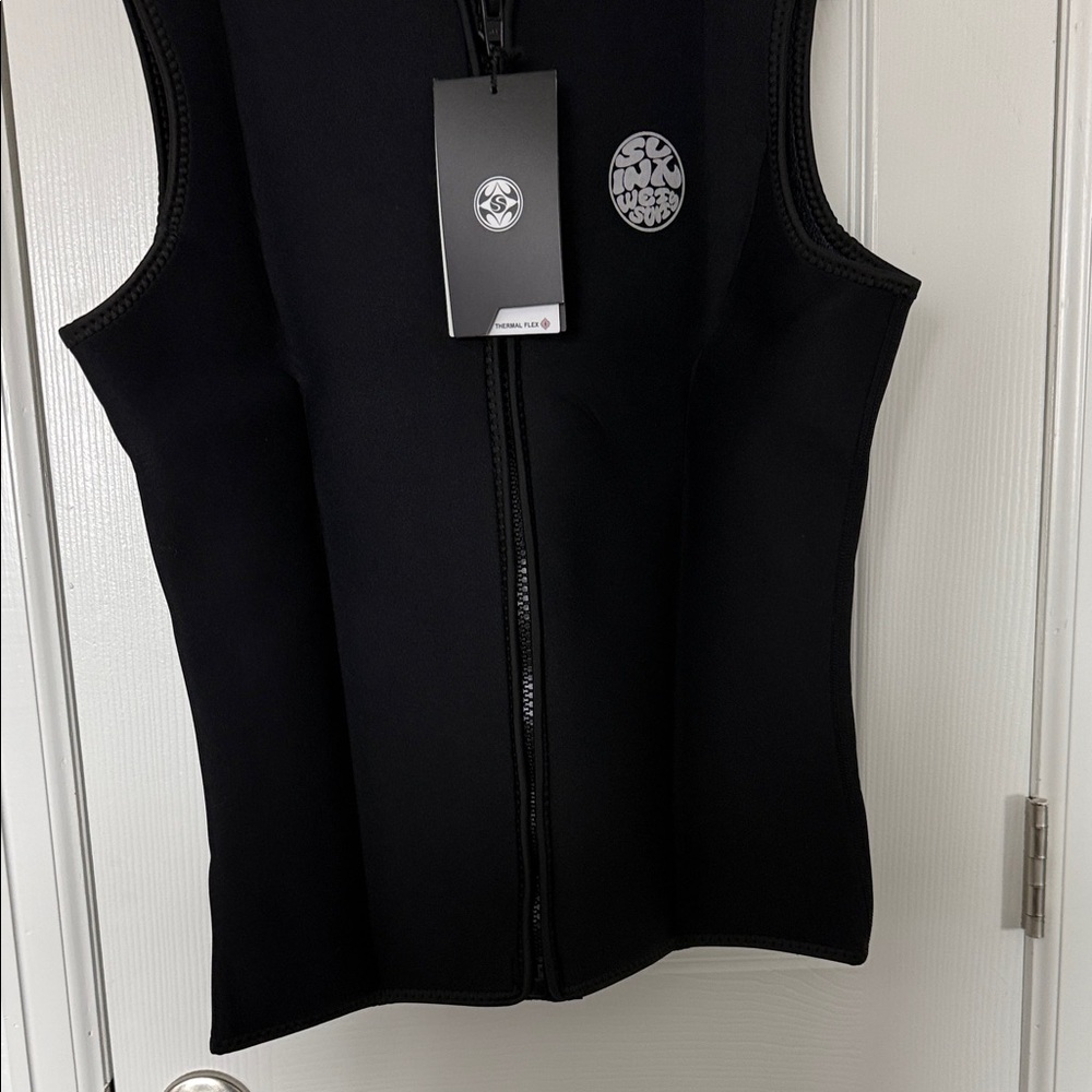 Mens Wetsuit Vest 3mm Premium Neoprene Wetsuit Top Sleeveless - Picture 3 of 11